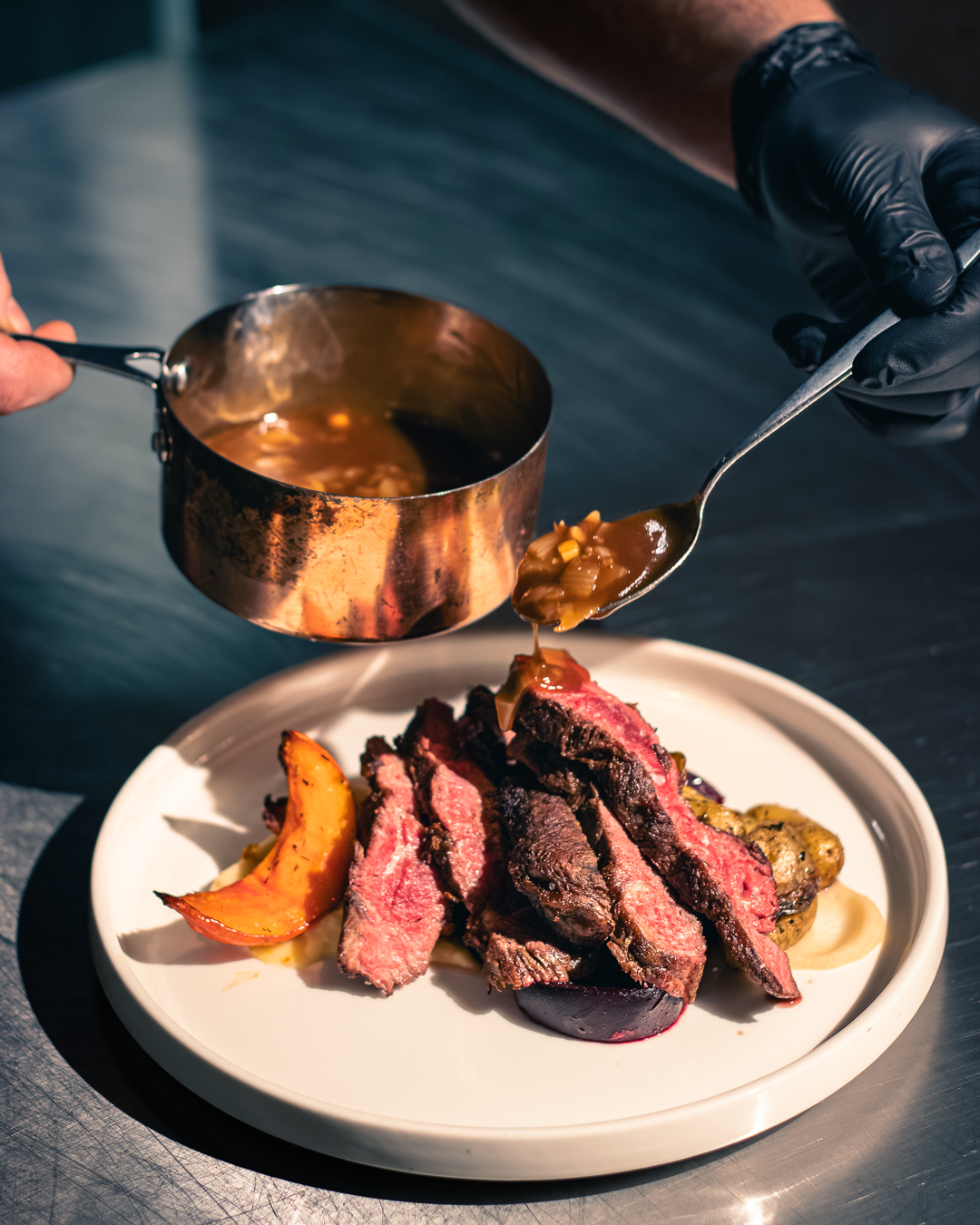 Studio Ten tijdens een draaidag